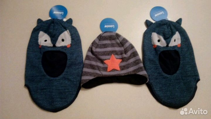 Шапки Lassie, Cool, Baby Go, Batman, Tokka Tribe