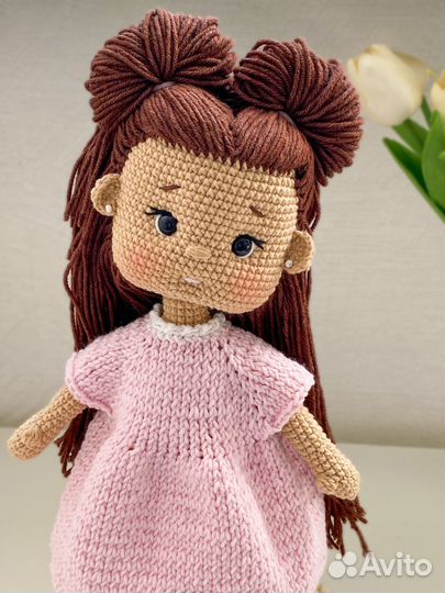 Вязанная кукла