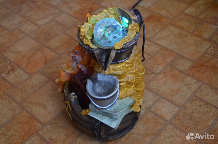 Фонтан настольный