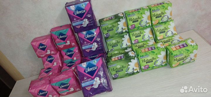 Прокладки Libresse и Naturella