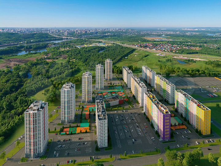 2-к. квартира, 71,6 м², 15/25 эт.