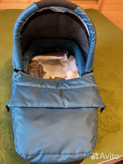 Коляска Gesslein F6 Air+, меховой конверт