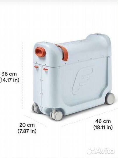 Чемодан кроватка JetKids BedBox