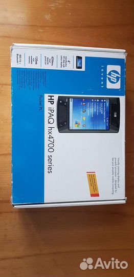 Коробка из-под HP iPAQ hx4700