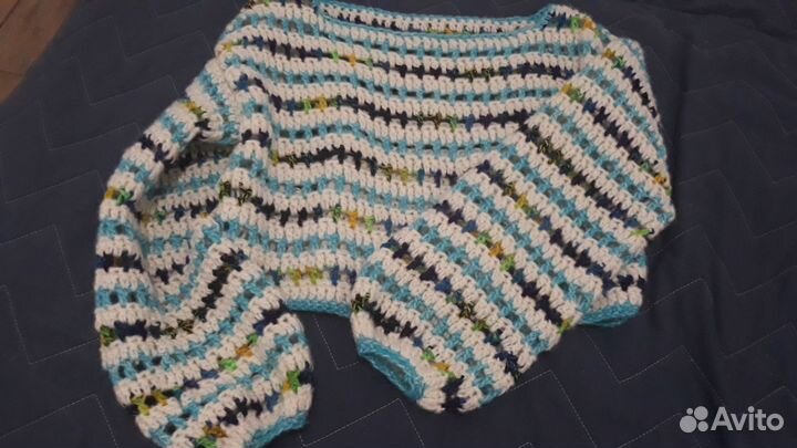 Джемпер ручной вязки