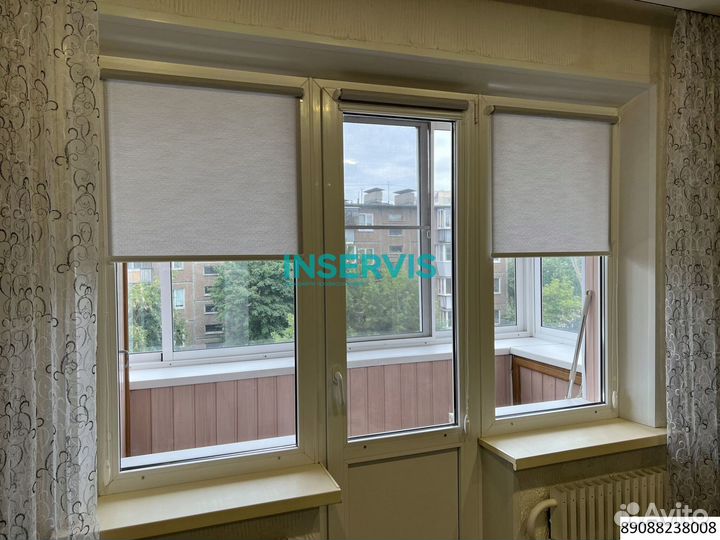 Римские шторы на пластиковые окна