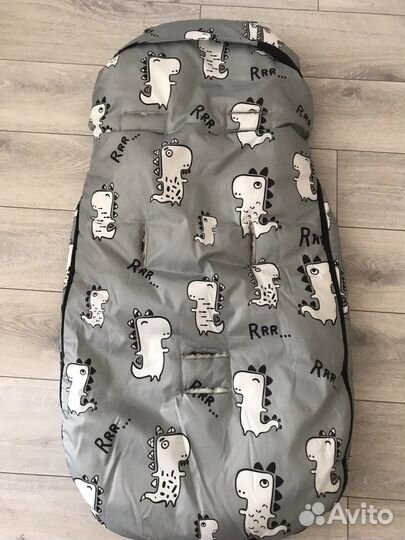 Зимний конверт на овчине amarobaby