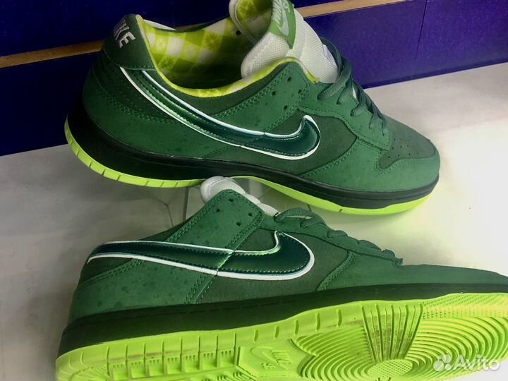 Кроссовки мужские Nike Dunk Low Pro Green Lobster