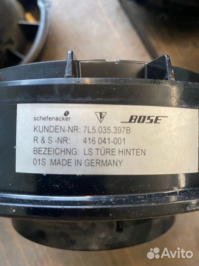 Динамик двери задний porsche cayenne VW toureg