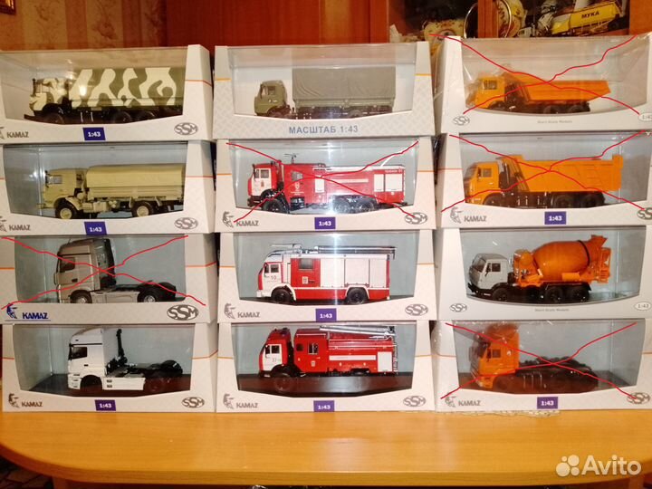 Модели Камазов