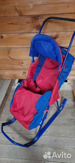 Коляска санки ника