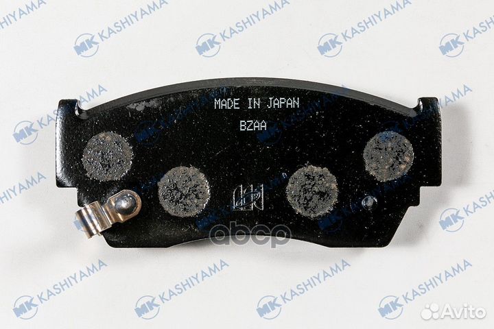 Колодки тормозные D1215M MK kashiyama