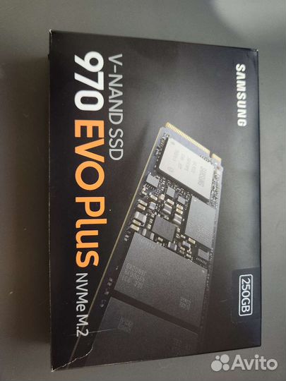 Внутренний SSD Samsung 970 Evo Plus 250Gb