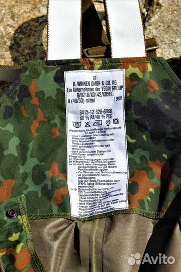 Полукомбинезон мембранный армии Бундесвер Оригинал