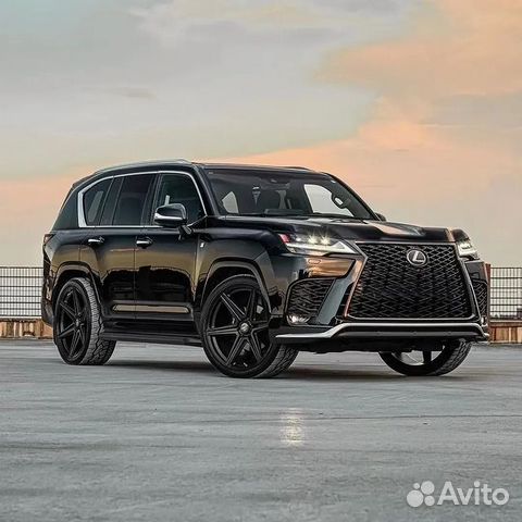 Кованые диски R22 на Lexus LX 570