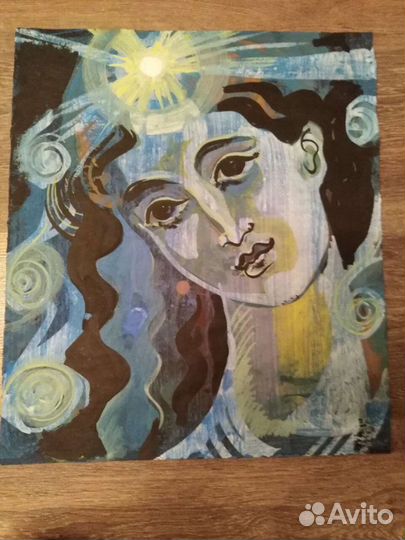 Рисунок акварель СССР 