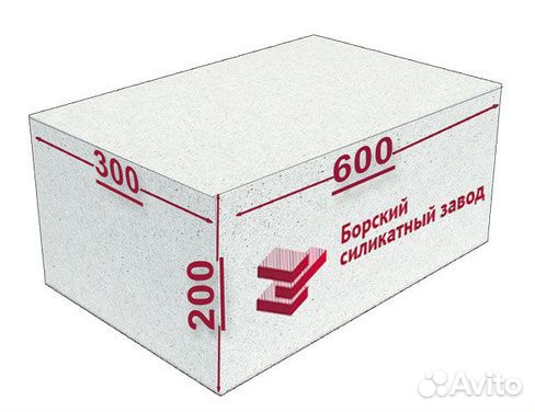 Газосиликатный блок