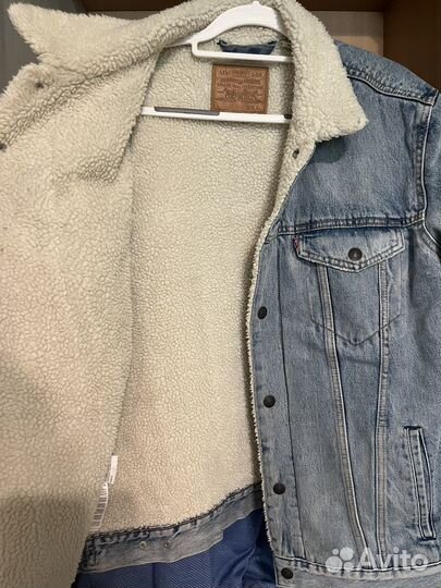 Джинсовая куртка мужская Levi's Sherpa XL