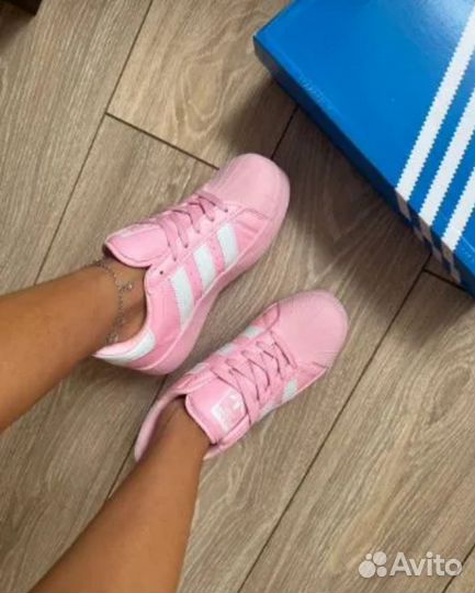 Adidas superstar XLG true pink