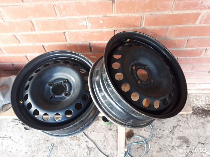 Штампованные диски r15 4x100 бу