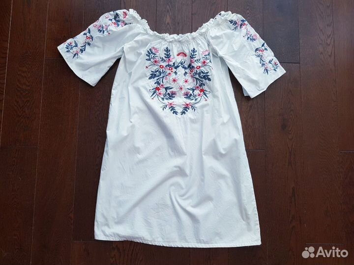 Платье хлопковое