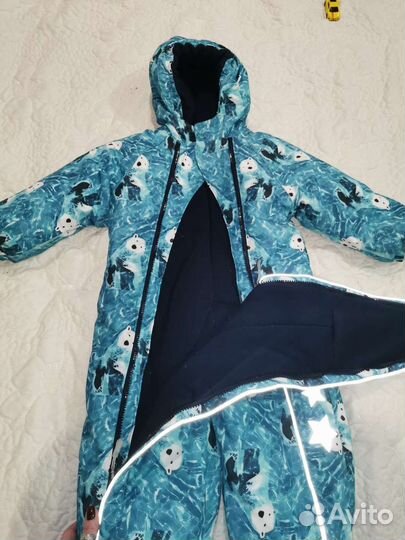 Зимний комбинезон для мальчика 92