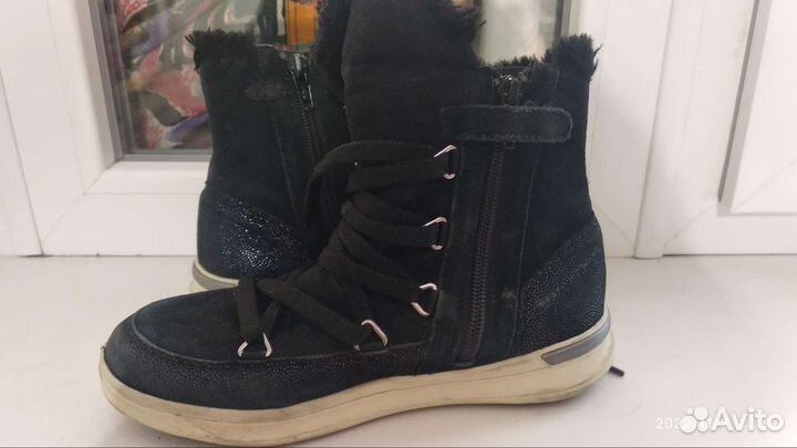 Зимние ботинки Geox для девочки 33