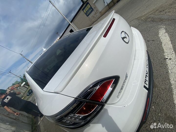 Спойлер не крашенный mazda 6 GH из2008-2012 года