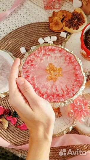 Подстаканники из эпоксидной смолы