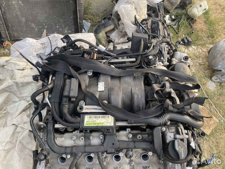 Двигатель на мерседес 221
