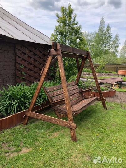 Качели садовые