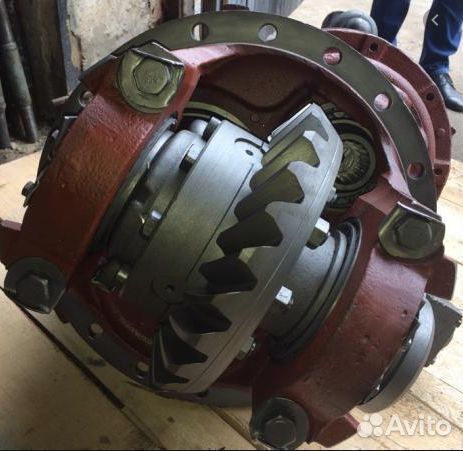 Редуктор заднего моста маз 54323-2402010 без/блок