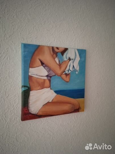 Картина маслом 20*20 