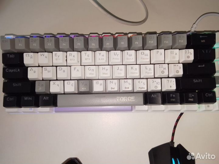 Клавиатура 60% red dragon