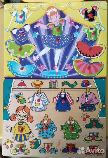 Деревянные пазлы