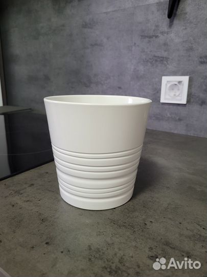 Кашпо икеа мускот 14x15см