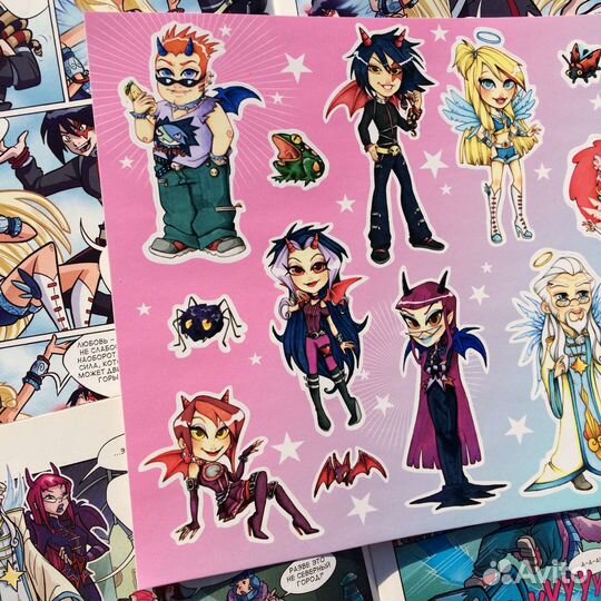 Наклейки друзья ангелов