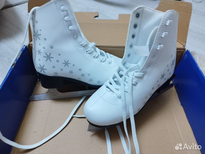 Коньки фигурные раздвижные 31-34 р-р