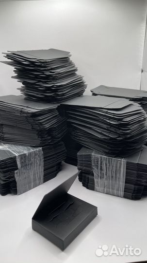 Упаковка для духов коробки премиум черные