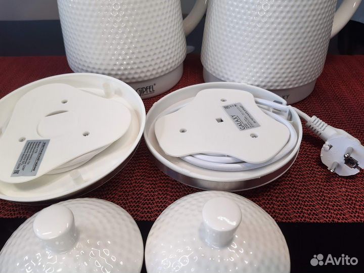 Чайники электр. Керамические Gipfel и Galaxy