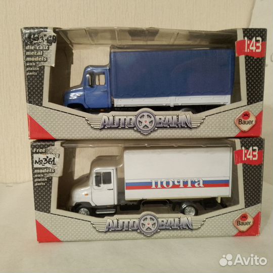 Модели автомобилей 1 43 СССР Зил-5301-Бычек