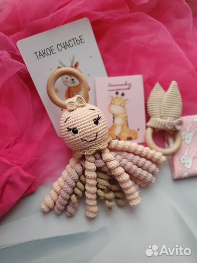 Прорезыватели грызунки погремушки