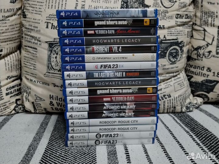Игры для приставок sony PS4 и PS5