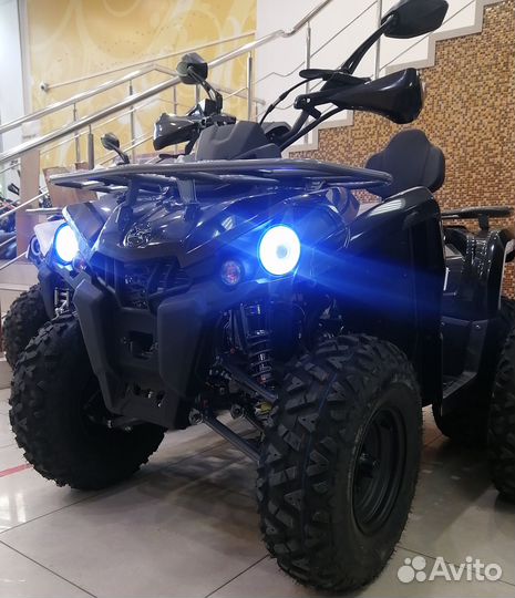 Квадроцикл ATV Гладиатор Gladiator F200 Lux Чёрный