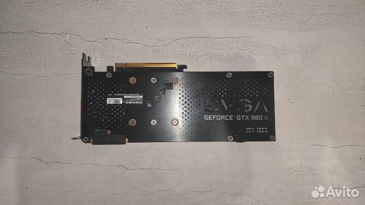 Видеоадаптер GTX 980Ti 6GB