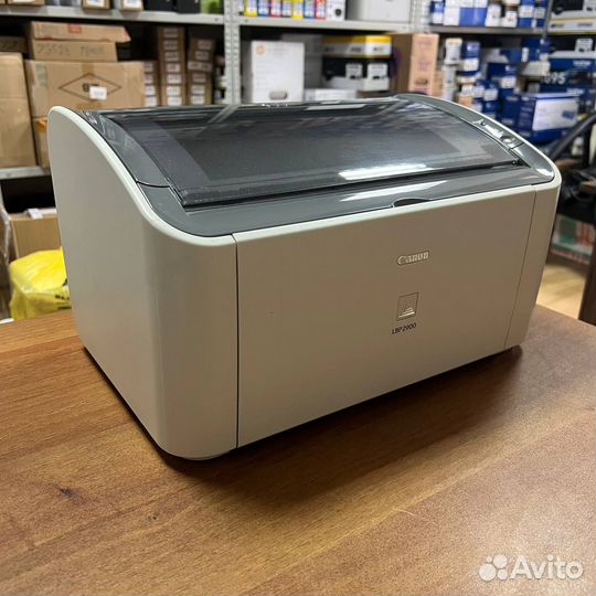 Принтер лазерный Canon i-sensys LBP2900, ч/б, A4