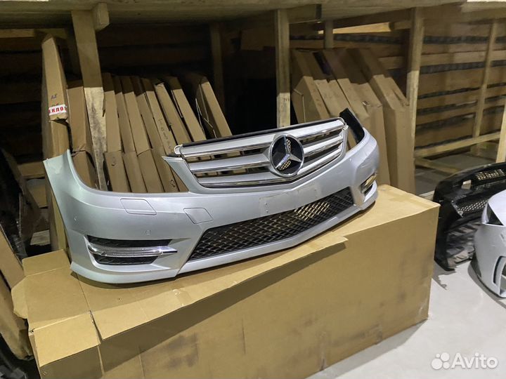 Бампер Mercedes 204 рестайлинг
