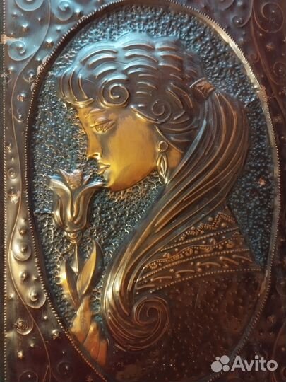 Чеканка панно СССР