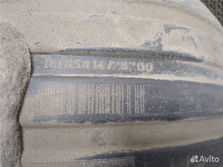 Защита арок (подкрылок) Chevrolet Trax 2016, 2017