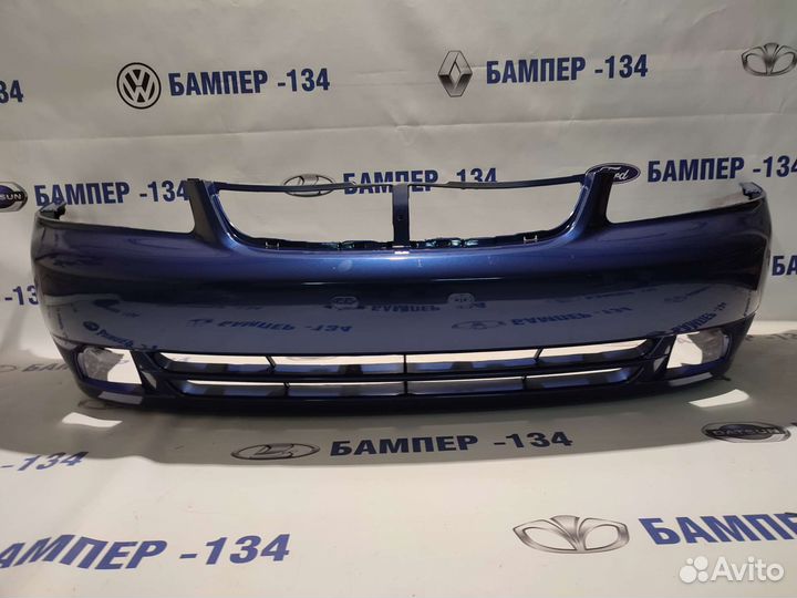 Бампер передний Шевроле Лачетти седан Синий